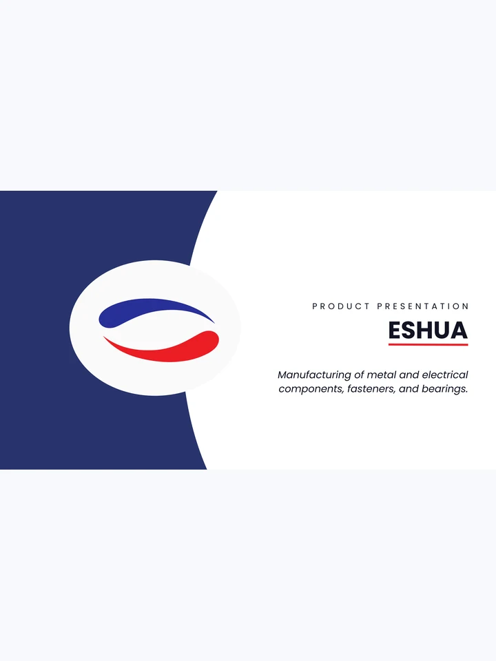 ESHUA Product Presentation